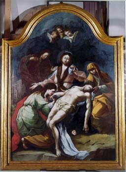E_B0002A.jpg - Sidoti J., La deposizione dalla croce, dipinto olio su tela, 1765.